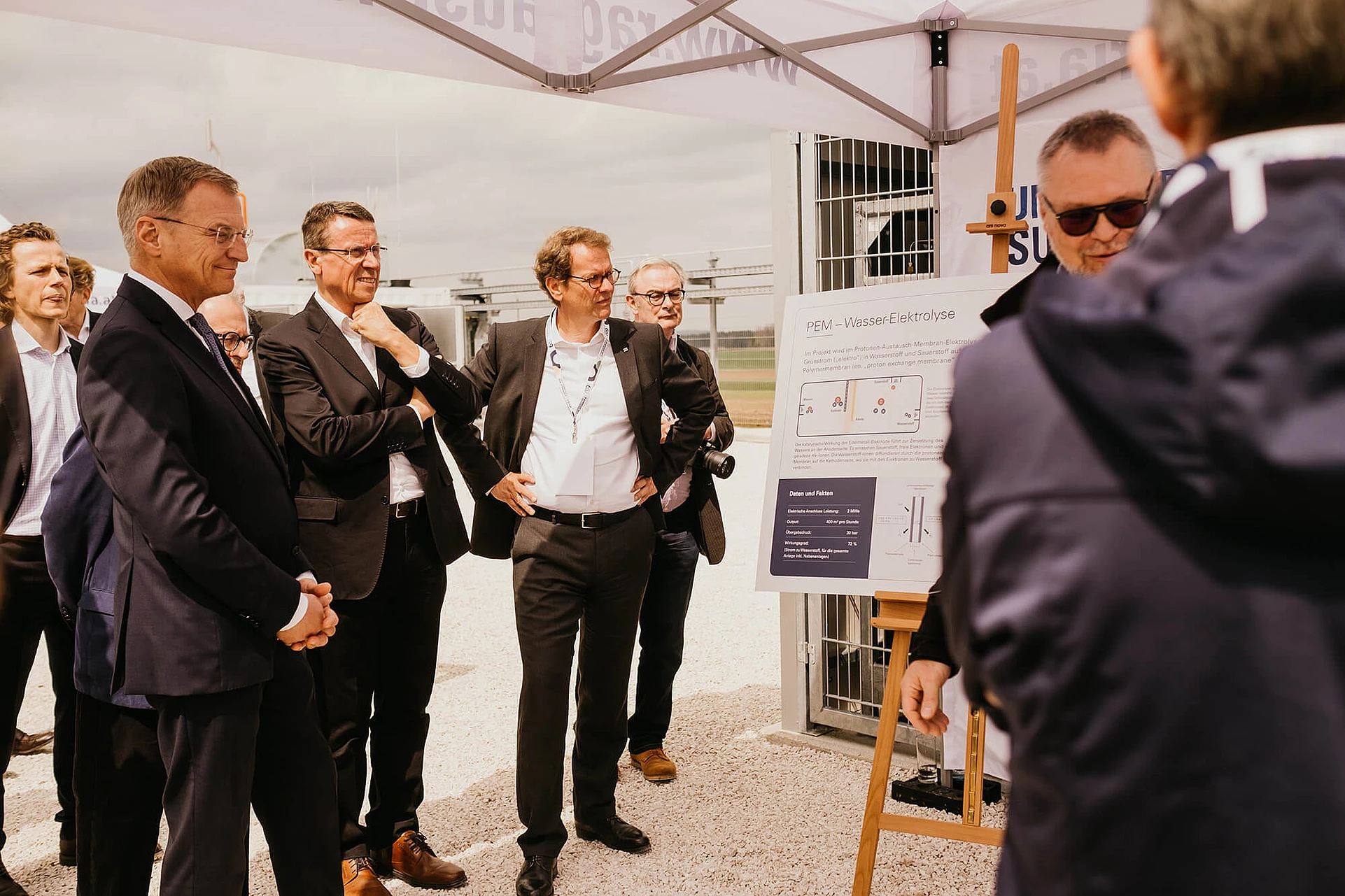 Opening of the storage facility Rubensdorf