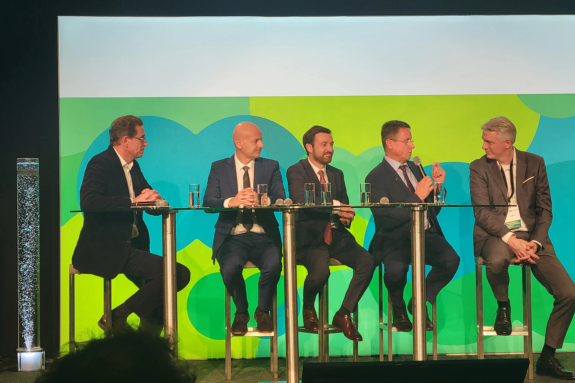 RAG CEO Markus Mitteregger in a panel-discussion